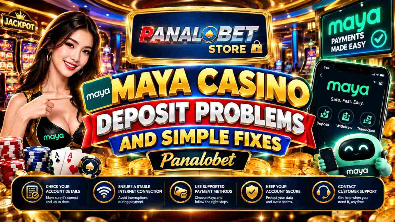 Maya Casino Deposit Problems and Simple Fixes Panalobet