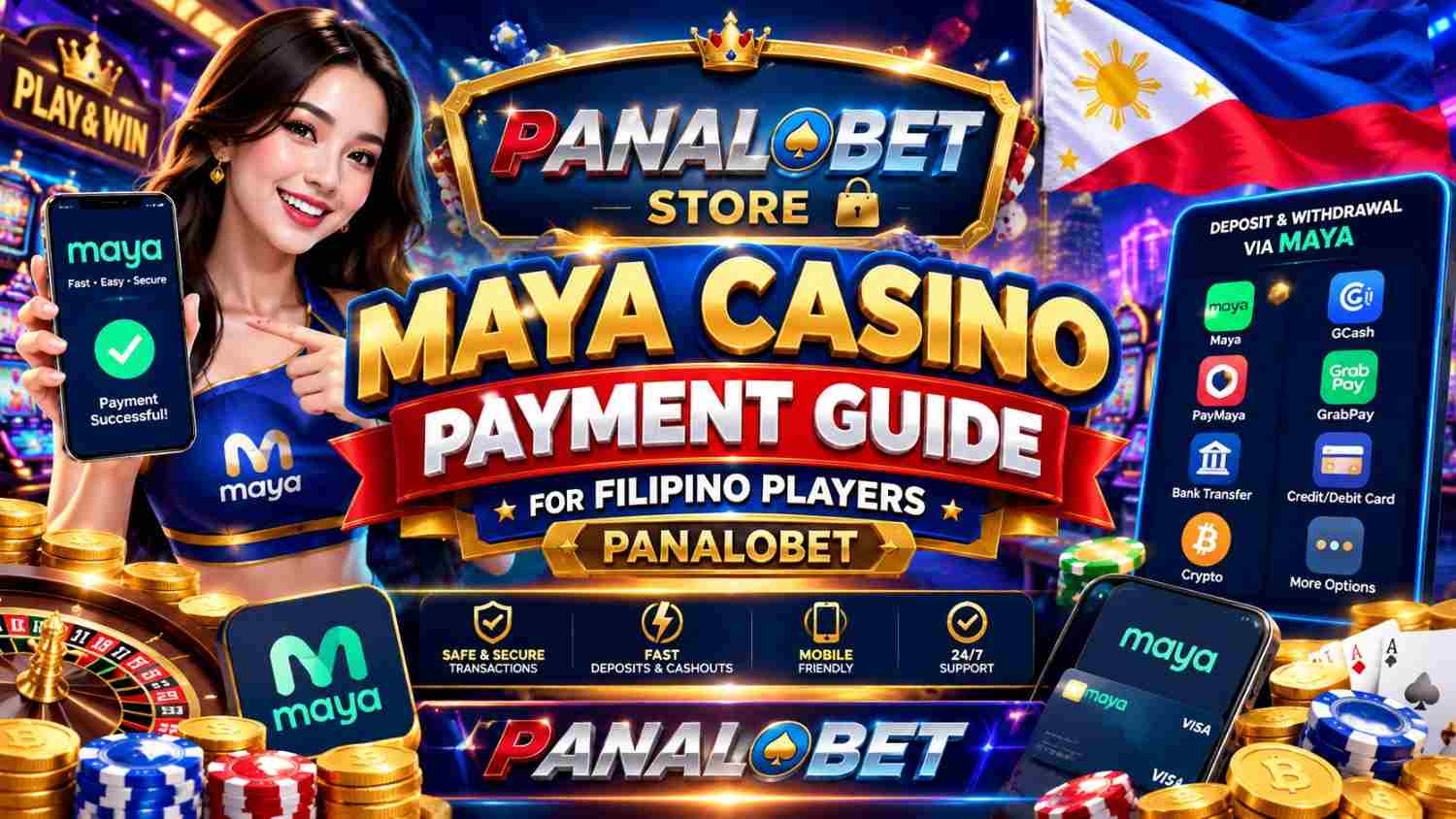 Maya Casino Payment Guide for Filipino Players Panalobet